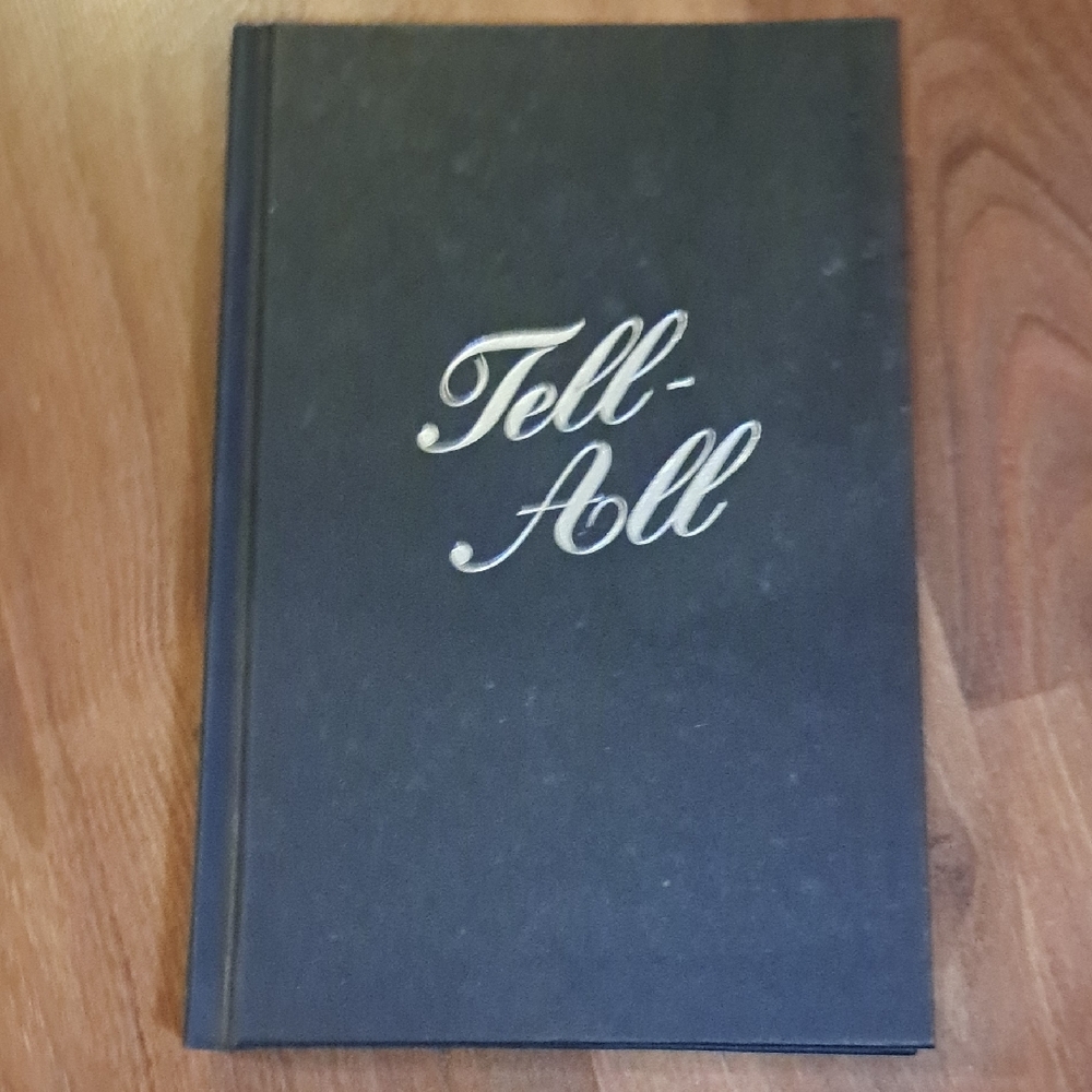 Tell All Chuck Palahniuk Hardcover Book
